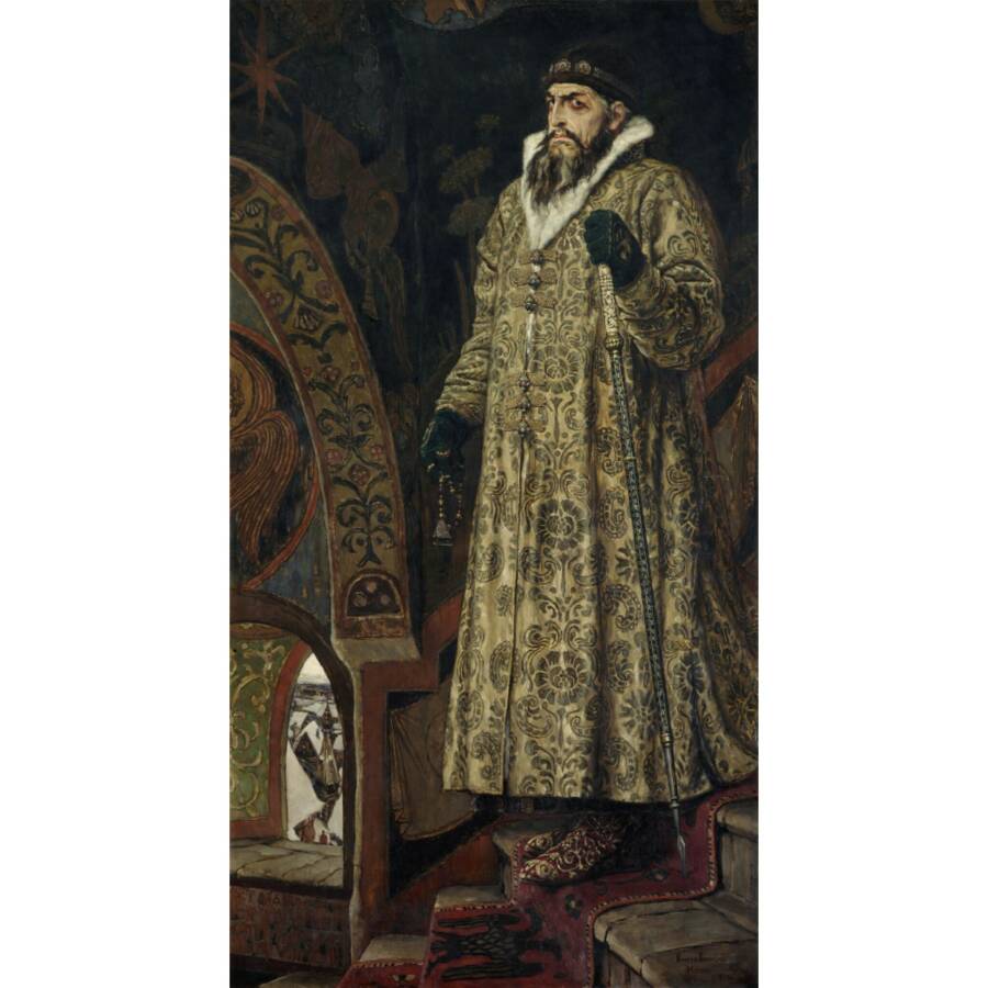 В.М. Васнецов «Царь Иван Васильевич Грозный», 1897 год. Из собрания Третьяковской галереи